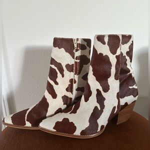 Matisse ‘Katy’ Brown Genuine Cowhide Bootie
